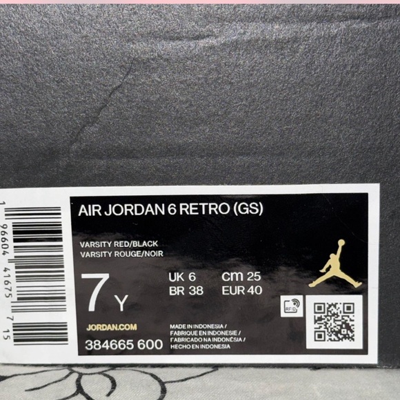 Jordan 6 Grade school - Picture 7 of 7